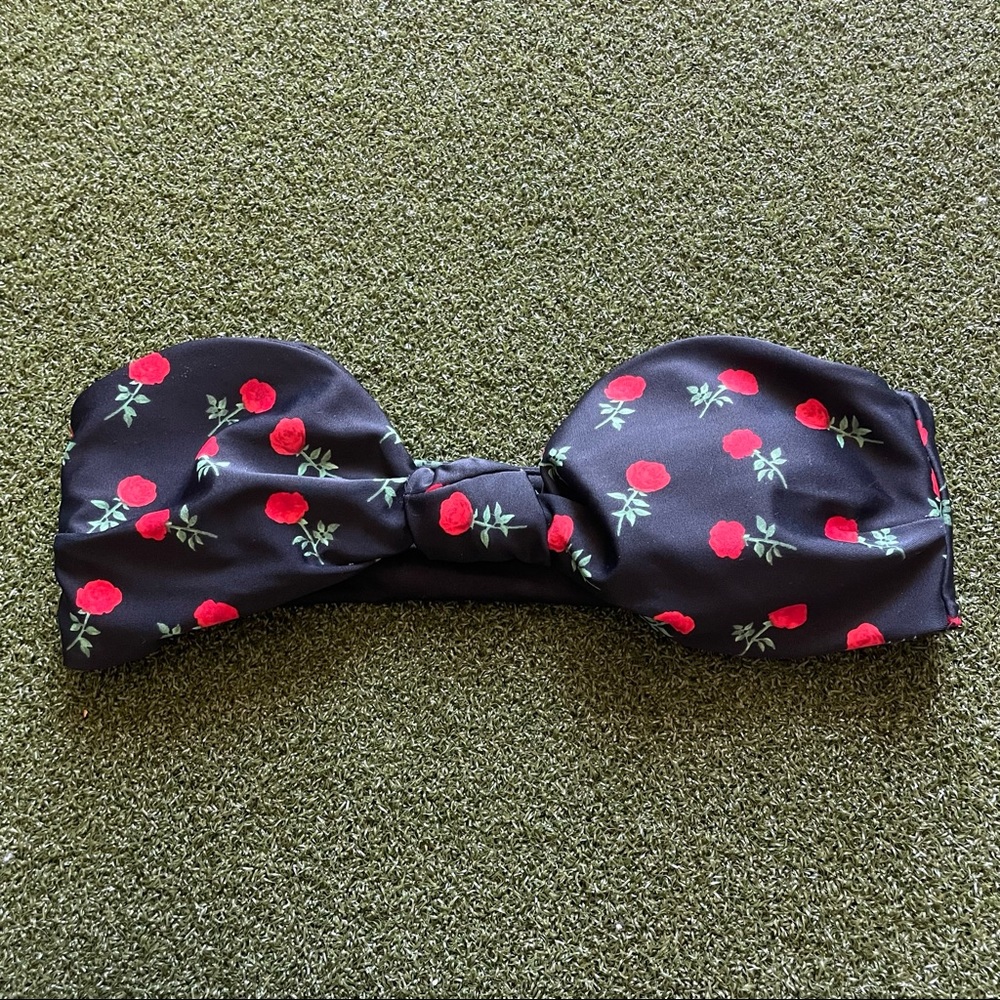 Rose Floral Bikini Swimsuit